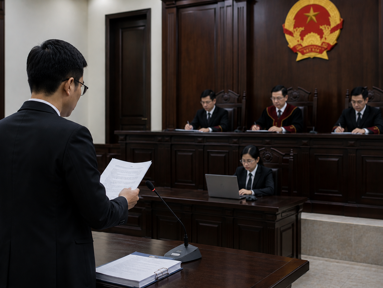 Bào chữa cho Bị can, Bị cáo tại Tòa án các cấp