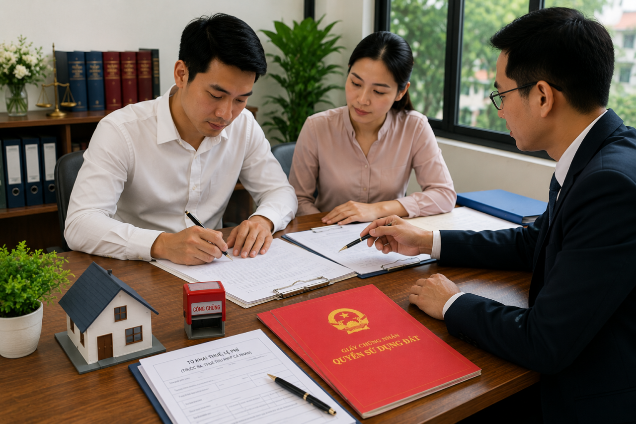 Sang tên, chuyển nhượng, tặng cho và thừa kế đất đai